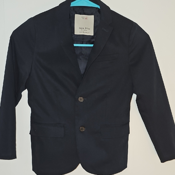 Zara Other - Zara Navy Blue Blazer Boys Sz 7